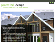 Tablet Screenshot of foresthilldesign.co.uk